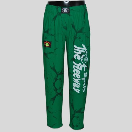 pantalone bodybuilding The Freeway  verde bandiera marm.unisex art.252