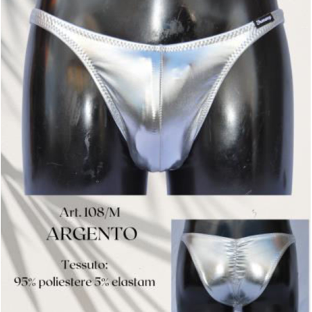 Costume competizione Pro Bodybuilding Lycra DN108metallic laterale 2cm