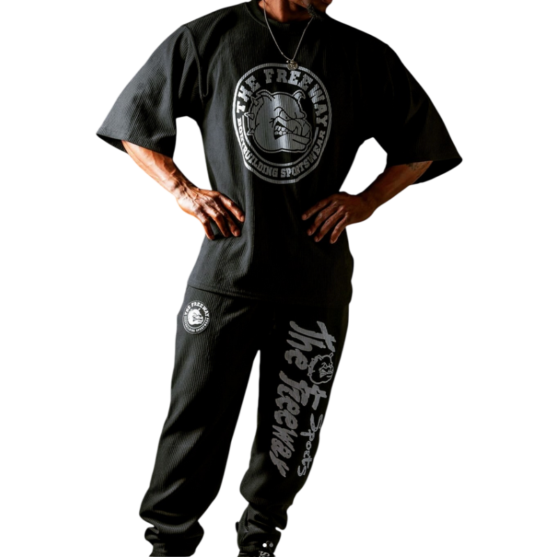 pantalone bodybuilding The Freeway NERO unisex art.252