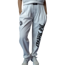 pantalone bodybuilding bianco unisex the freeway art.252